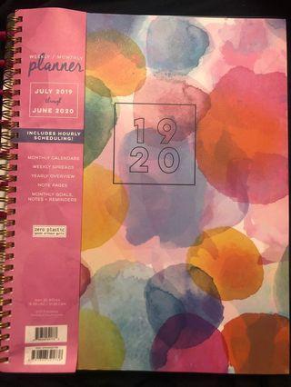 2019-2020 planner