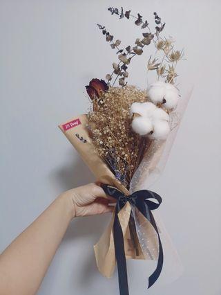 Mini Dried Flower Bouquet