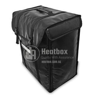Slim Cruiser Black Multi-Insulation Thermal Food Delivery Bag | Logistic Parcel Bag - Business Quality - Backpack