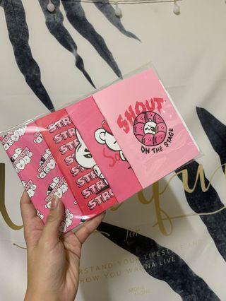 BT21 Exclusive Notepad & Sticker