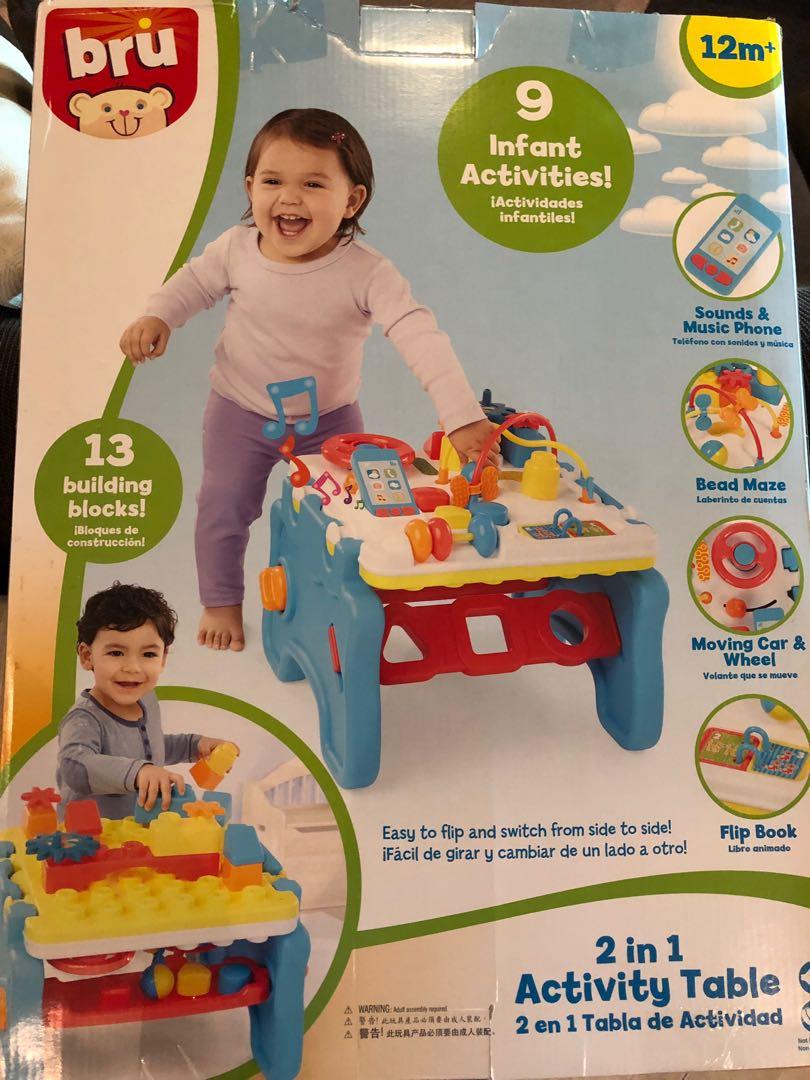 baby toddler activity table