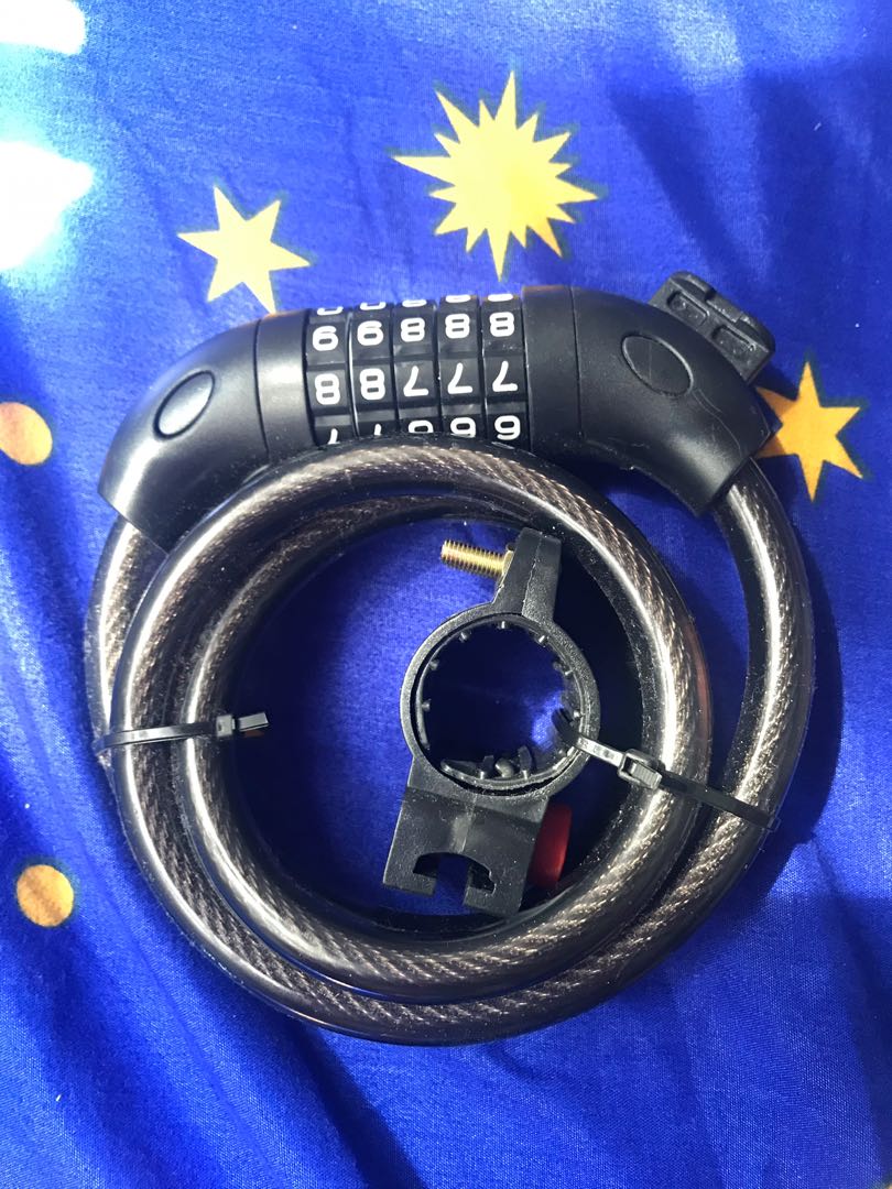 5 Digit Combination Lock, Sports Equipment, Bicycles & Parts, Parts