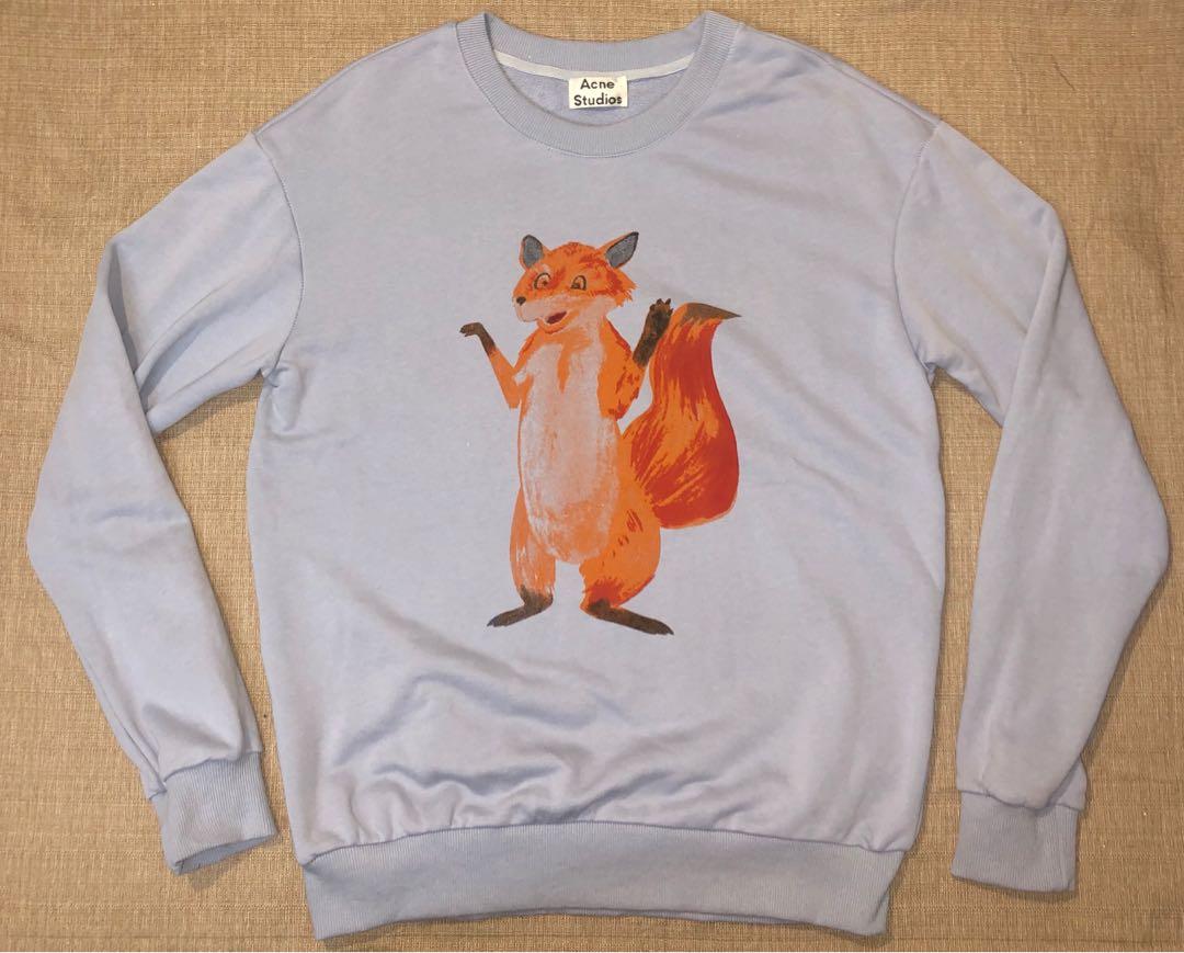 Acne fox sweatshirt online