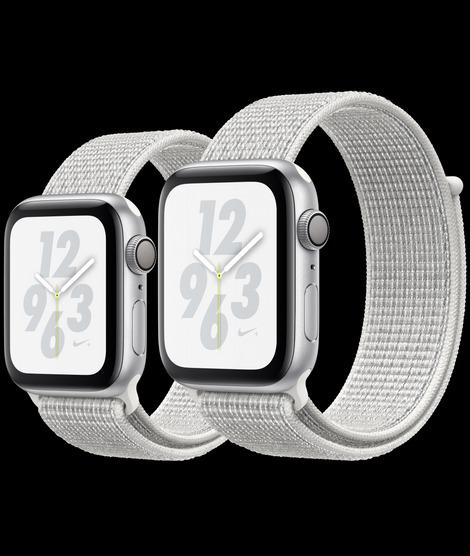 Apple Watch Series 4 GPS Silver Nike Sport Loop 40mm 44mm Mobile