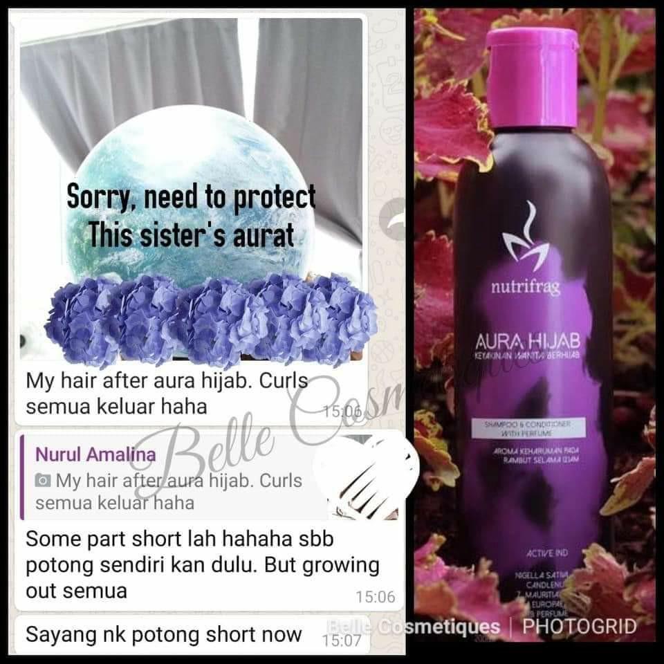 AURAHIJAB SHAMPOO / AURA HIJAB / SHAMPOO + CONDITIONER 2 IN 1, Beauty