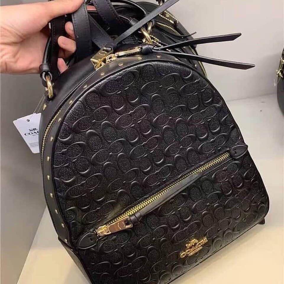 Coach jordyn backpack shop in signature leather