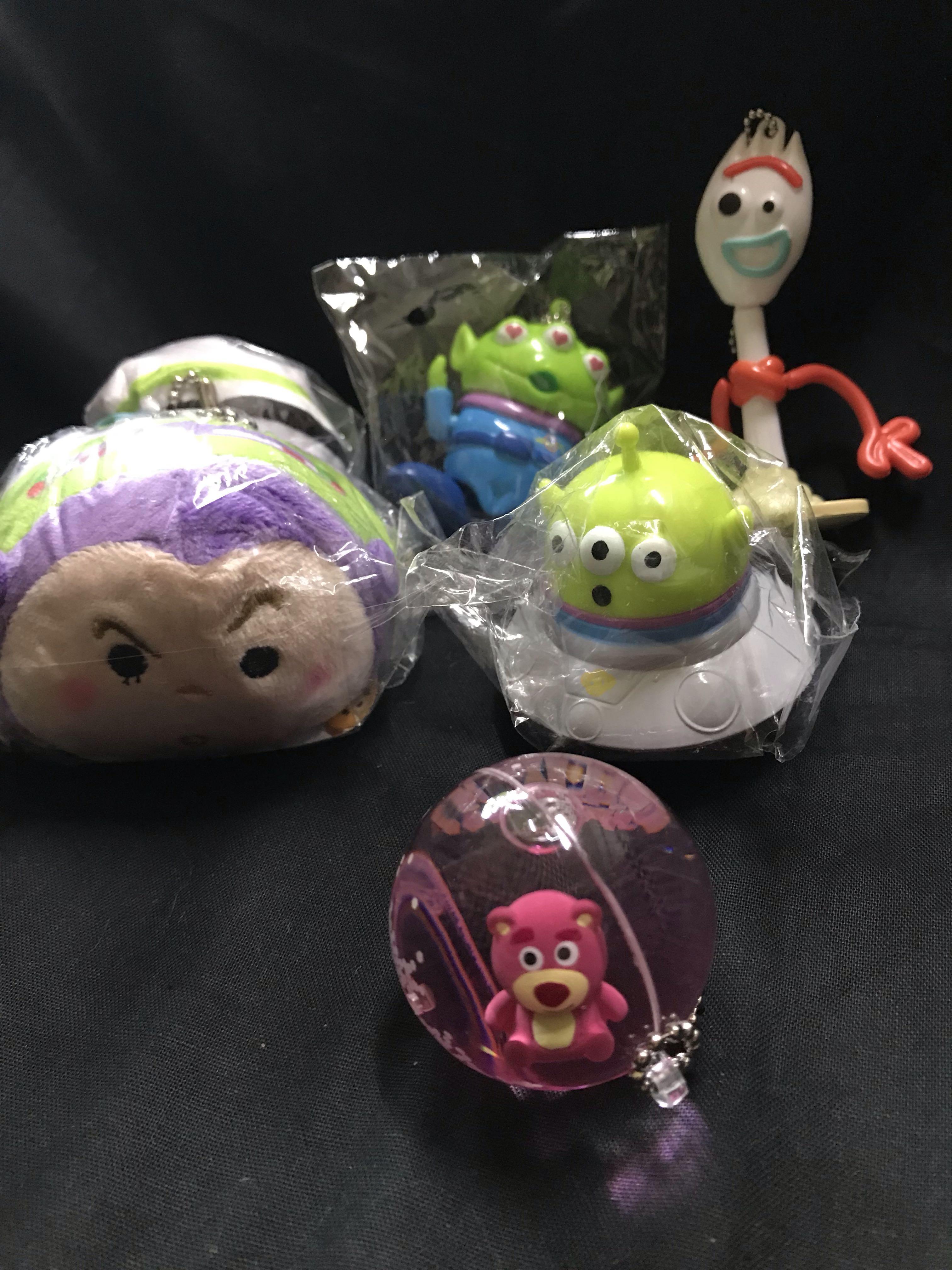 Authentic Toy Story Plush Liquid Keychains Collectibles Everything Else On Carousell