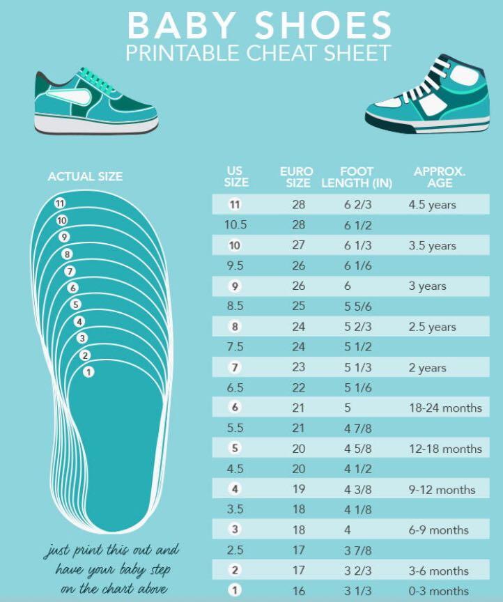 size 20 baby shoes in cm
