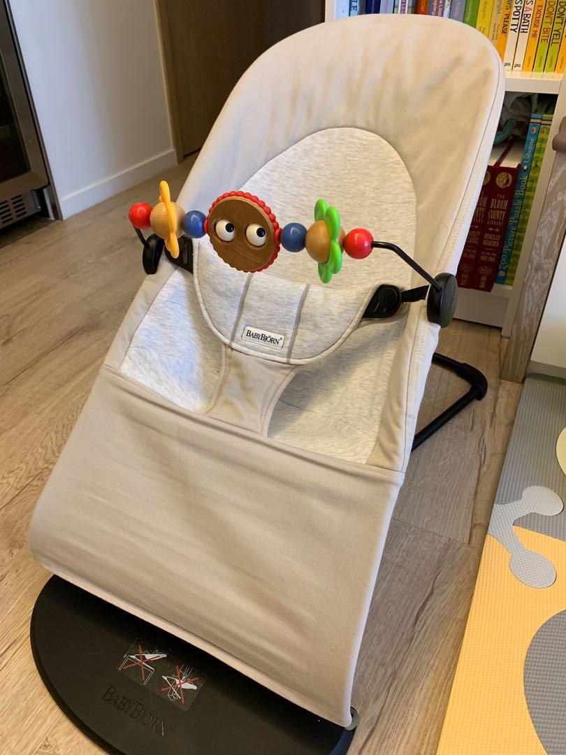 baby bjorn bouncer beige