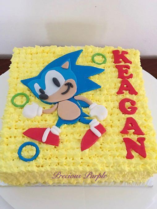 Birthday Cakes Sonic Cakes Boys Cakes Food Drinks Baked