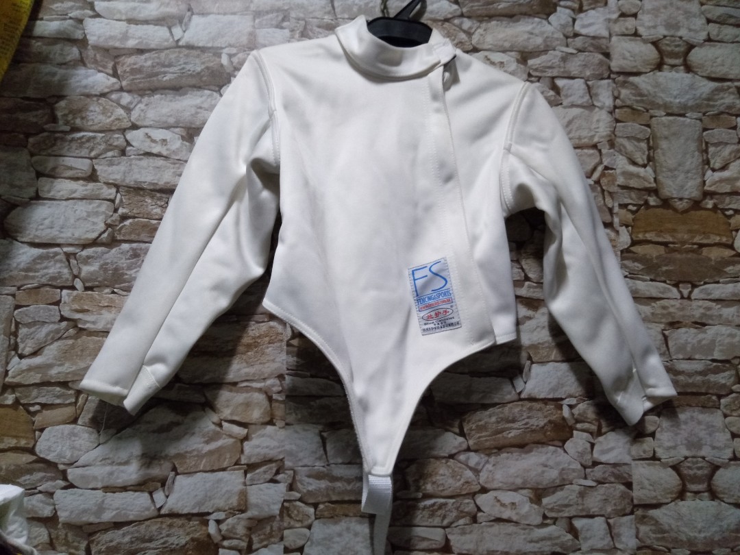 Blue gauntlet Fencing jacket for 3 weapons, Men's Fashion, Coats