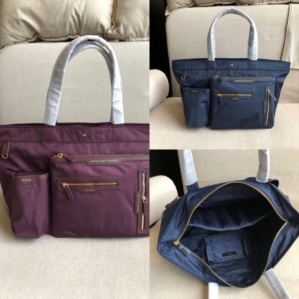 anya hindmarch nylon tote