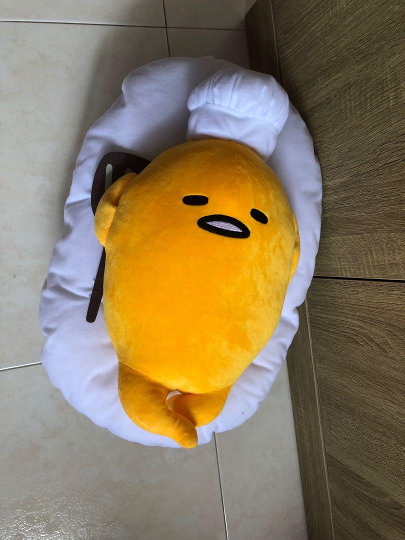 Wallpaper Big Brand New Sanrio Gudetama Chef Plush Toys Games Stuffed Free