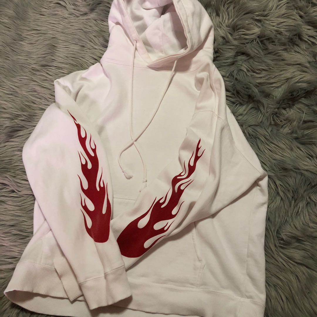 Brandy melville flame hoodie hotsell