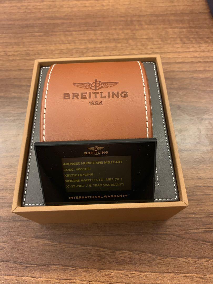 Breitling Avenger Hurricane Military watch Luxury Watches on Carousell