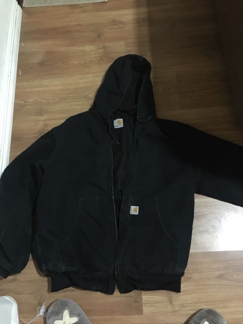 carhartt canvas hoodie