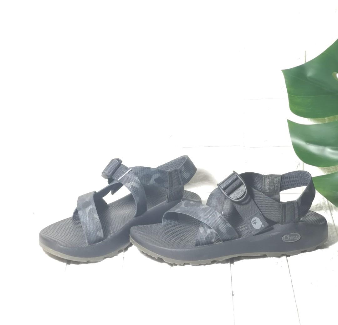 CHACO x BAPE Men s Fashion Footwear Flipflops and Slides on