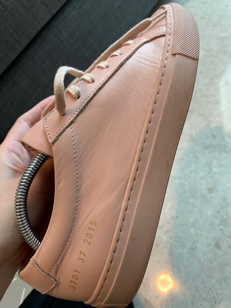 Common Projects dusty pink Women s Fashion Footwear Sneakers on Carousell