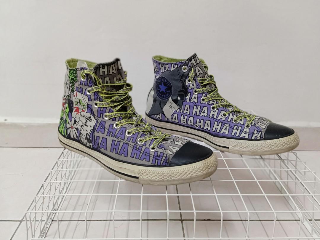 Converse Chuck Taylor All Star Hi Top Dc Comics Batman Vs. Joker