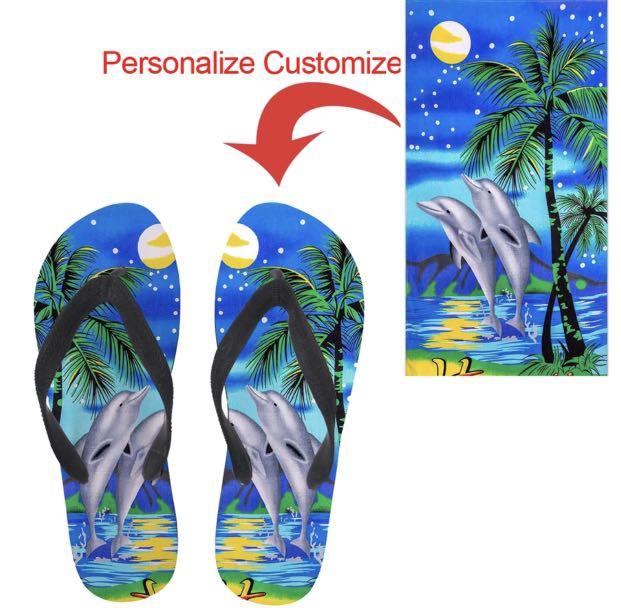 Customize your own flip flops store