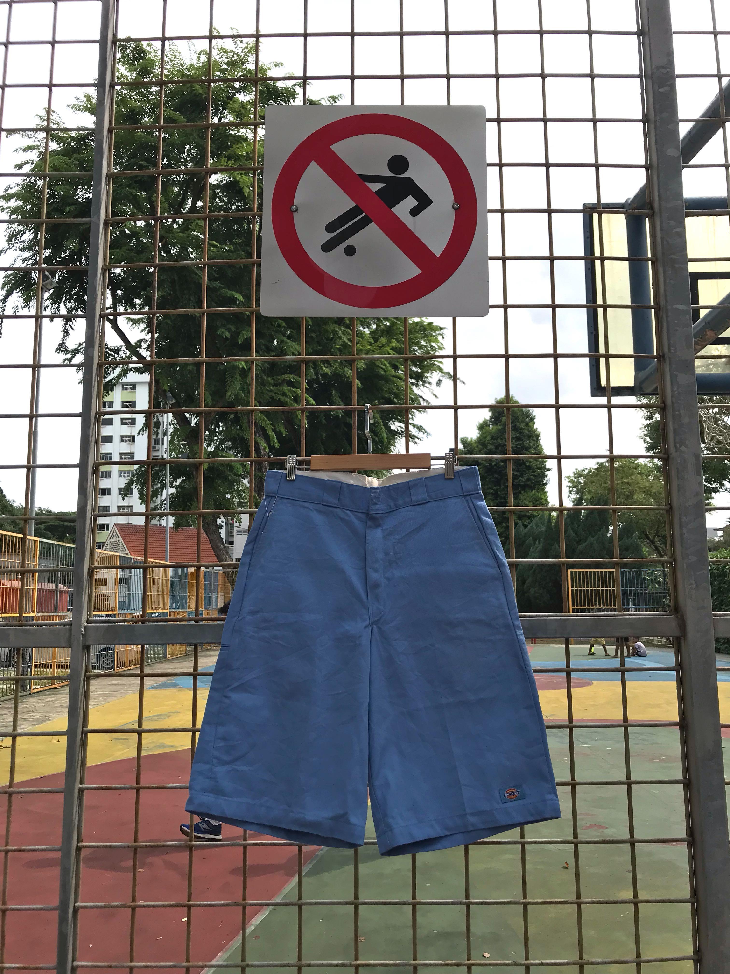 light blue dickies shorts