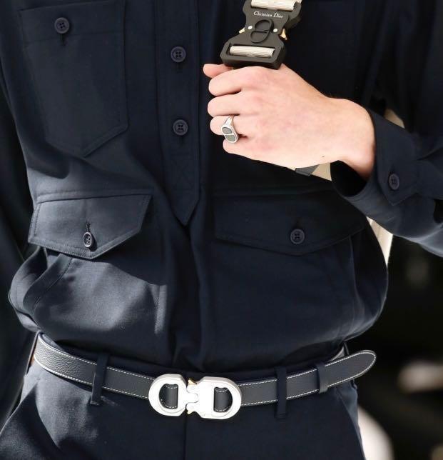 Kim jones dior belt best sale