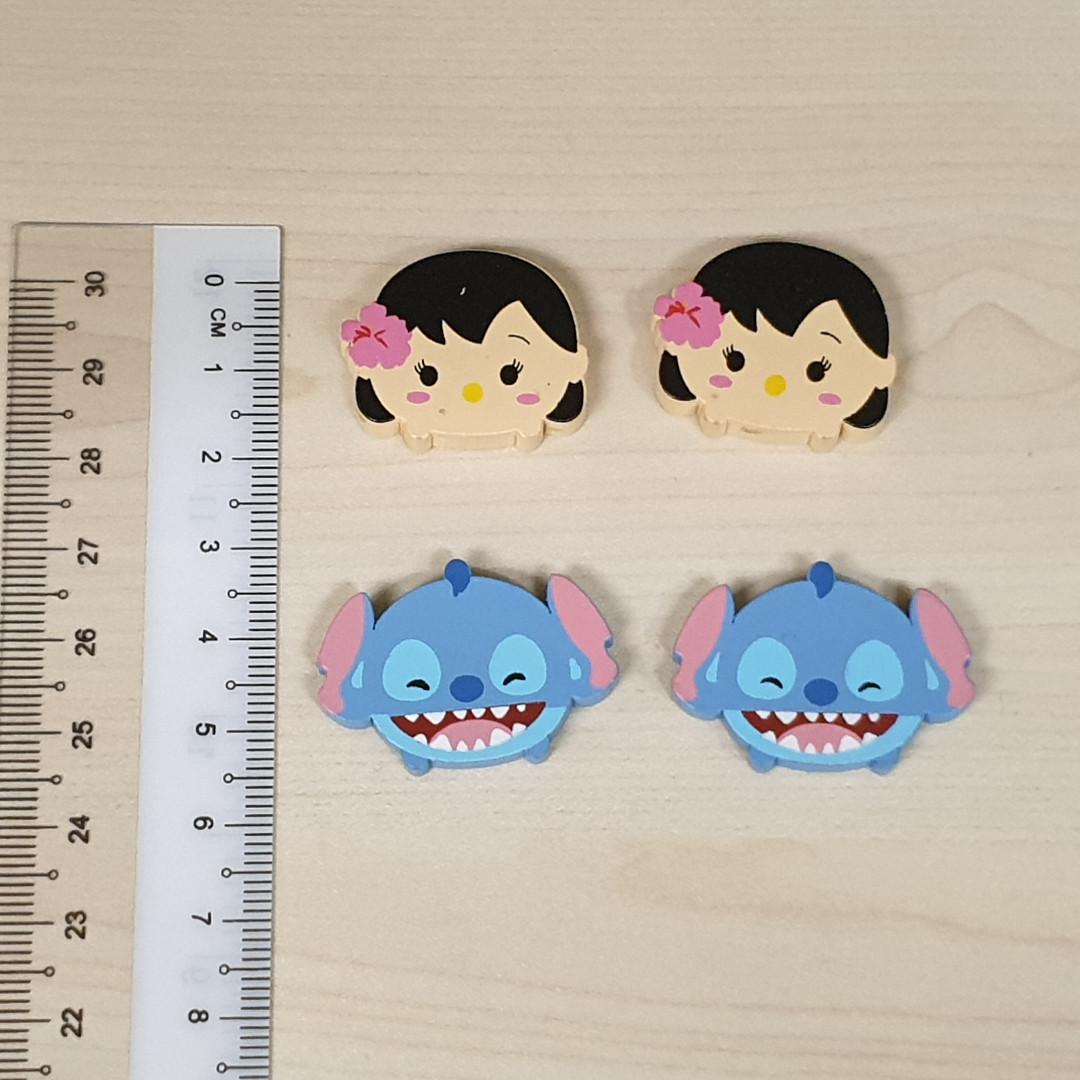Disney Tsum Tsum Lilo And Stitch Wooden Magnetic Paper
