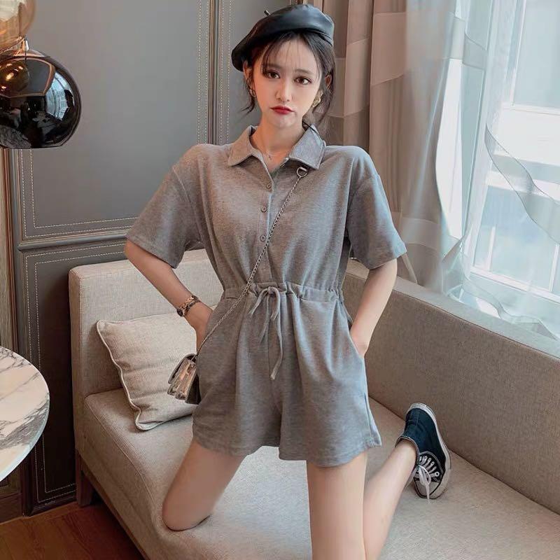 polo romper womens