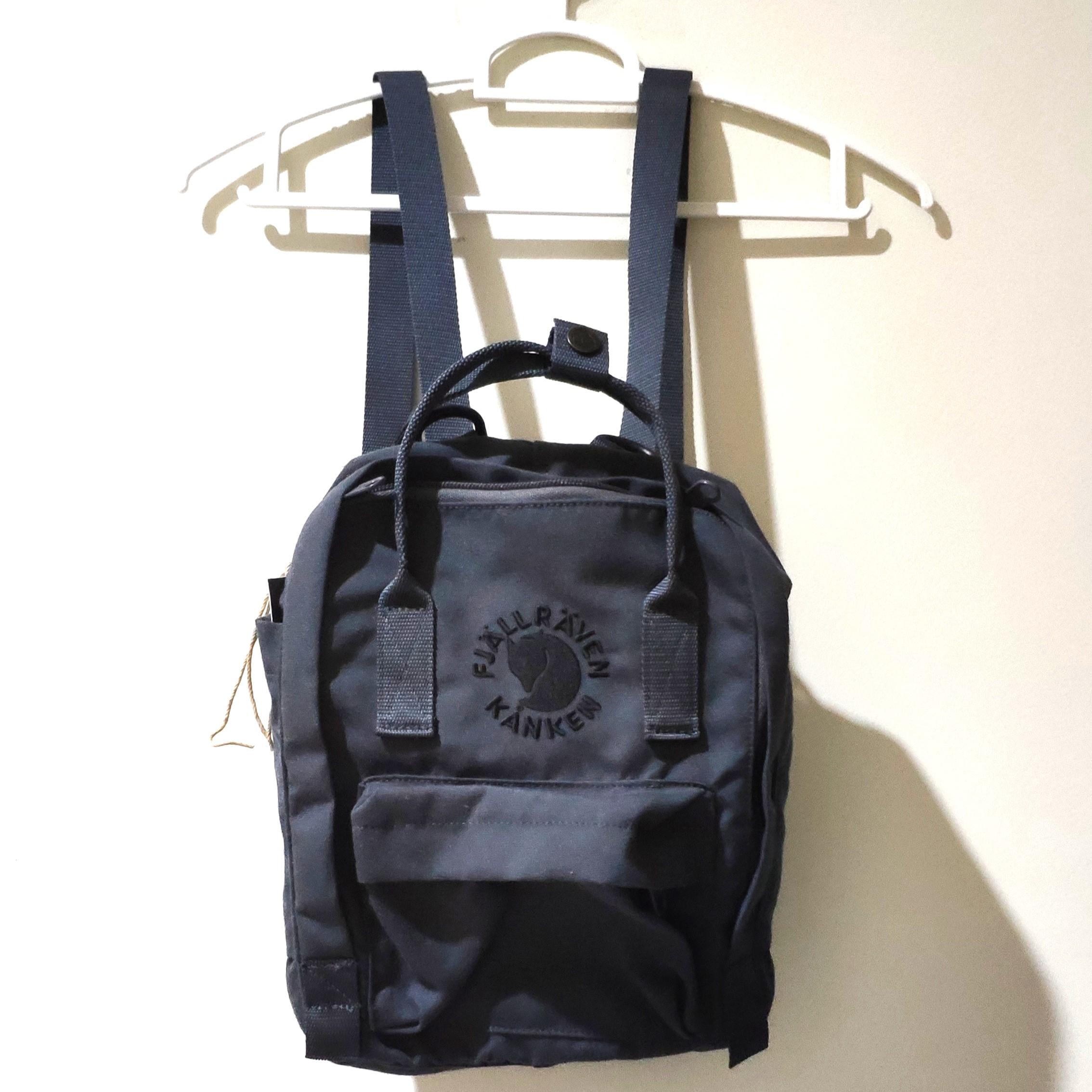 LIKE NEW Fjallraven Re Kanken Mini Slate