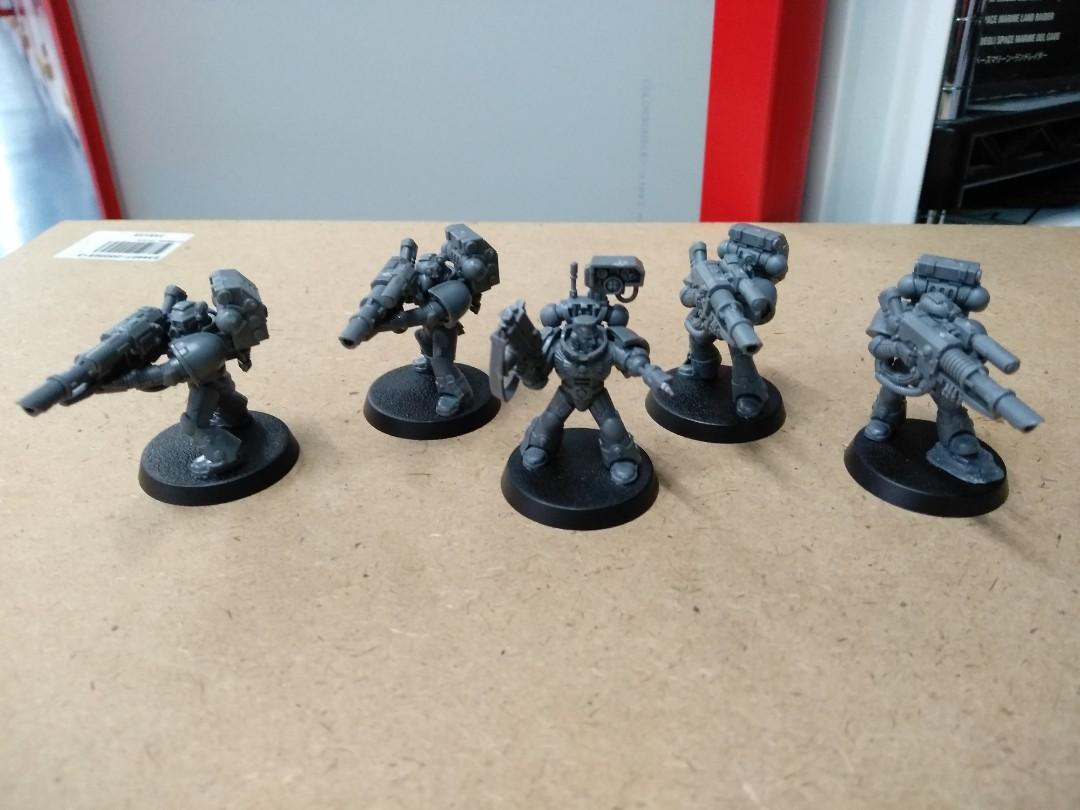 Warhammer 40K Space Marines Devastator Squad Lascannon B 