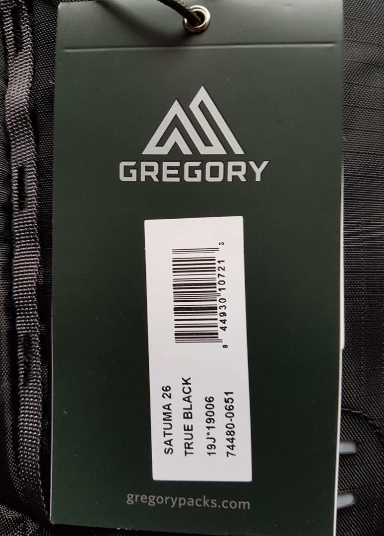 Gregory satuma 26l hot sale