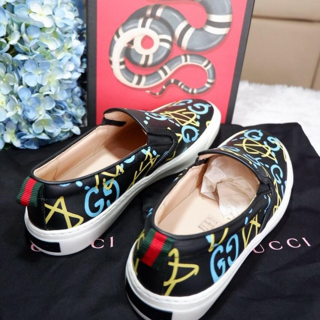 Gucci ghost slip on new arrivals