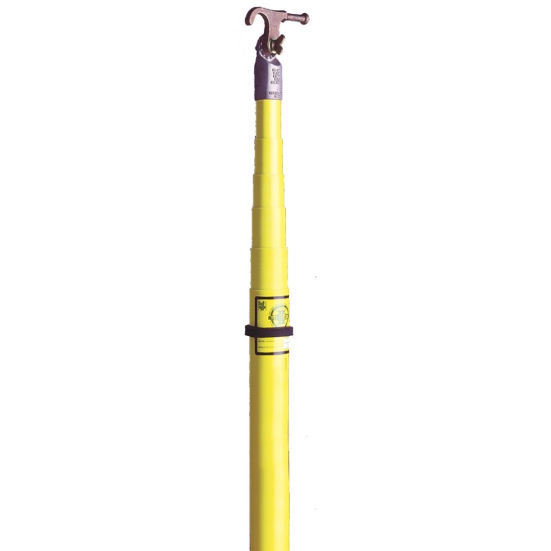 Hastings Lineman's Fiberglass Telescopic Hot Stick 25ft40ft