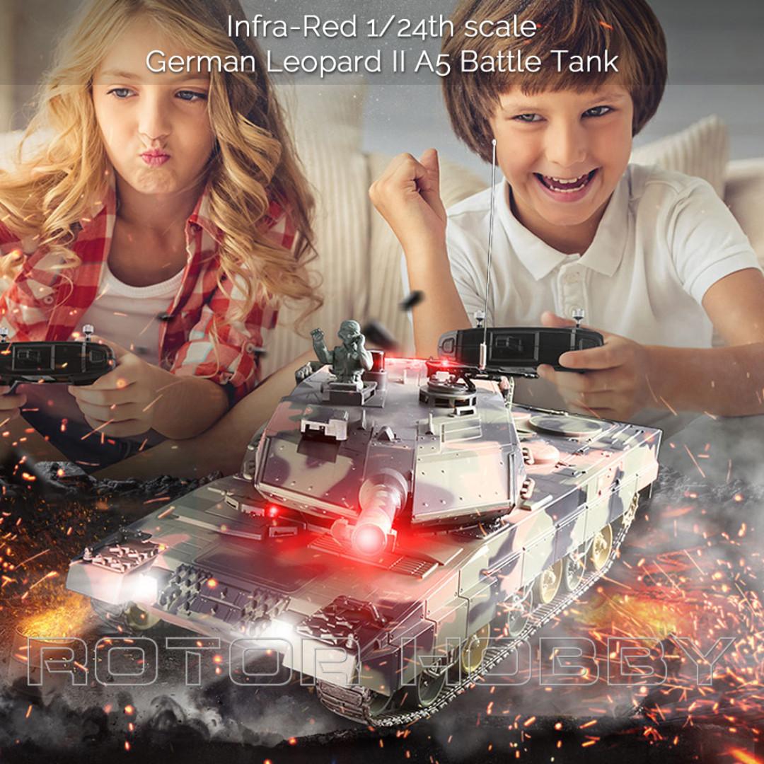 rc battle tank leopard ii a5