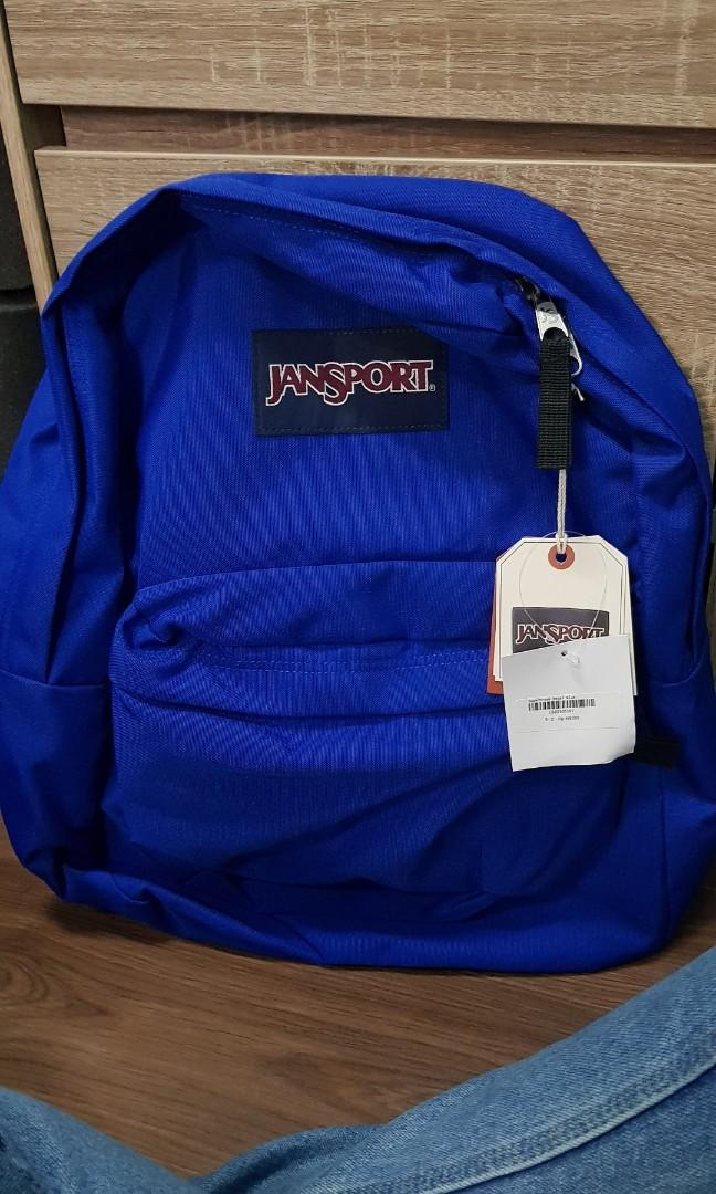 jansport superbreak regal blue