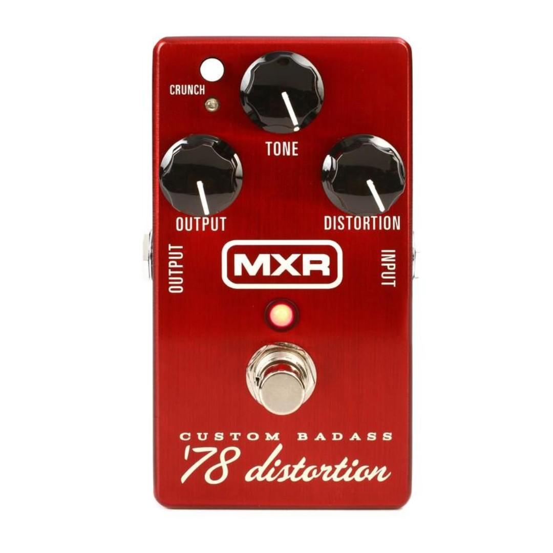 Jim dunlop - MXR Custom Badass '78 distortion pedal ( M78 ), Hobbies &  Toys, Music & Media, Music Accessories on Carousell