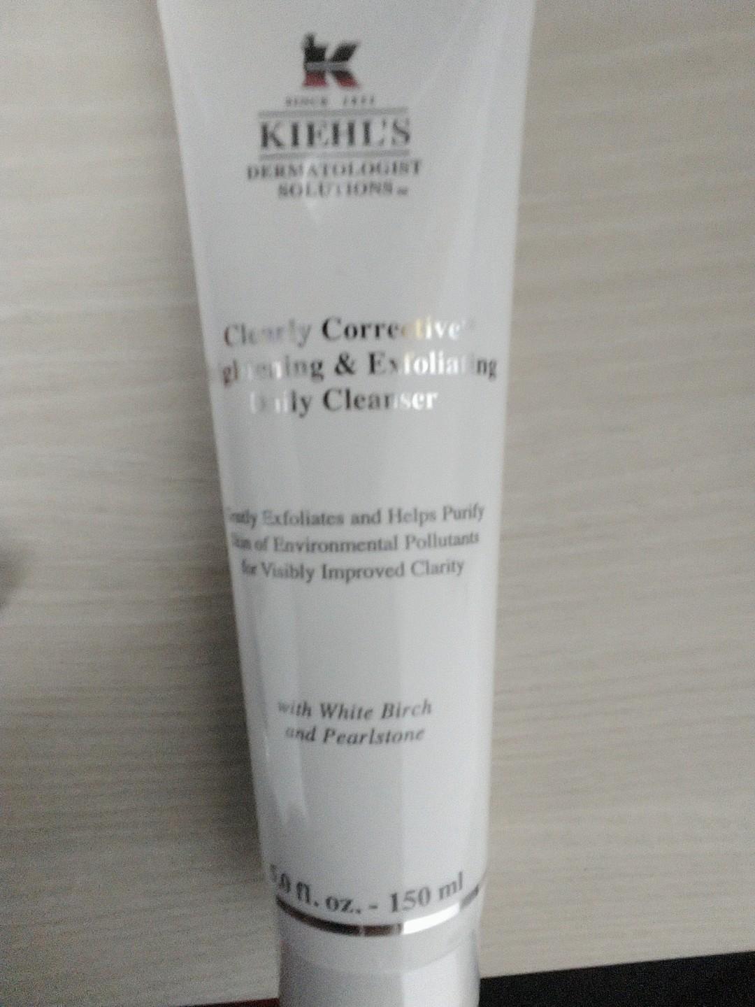 cleanser and exfoliator