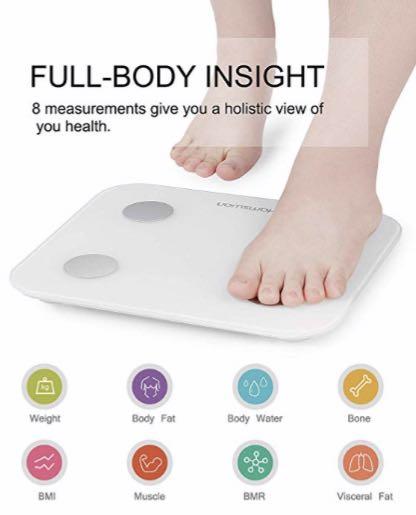 M436 Hamswan Bluetooth Body Fat Scale Smart Wireless Bmi