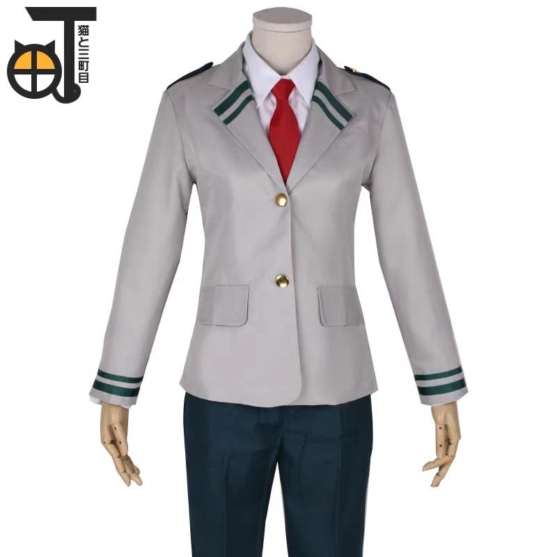 My Hero Academia Midoriya Izuku Deku Cosplay School Uniform Entertainment J Pop On Carousell
