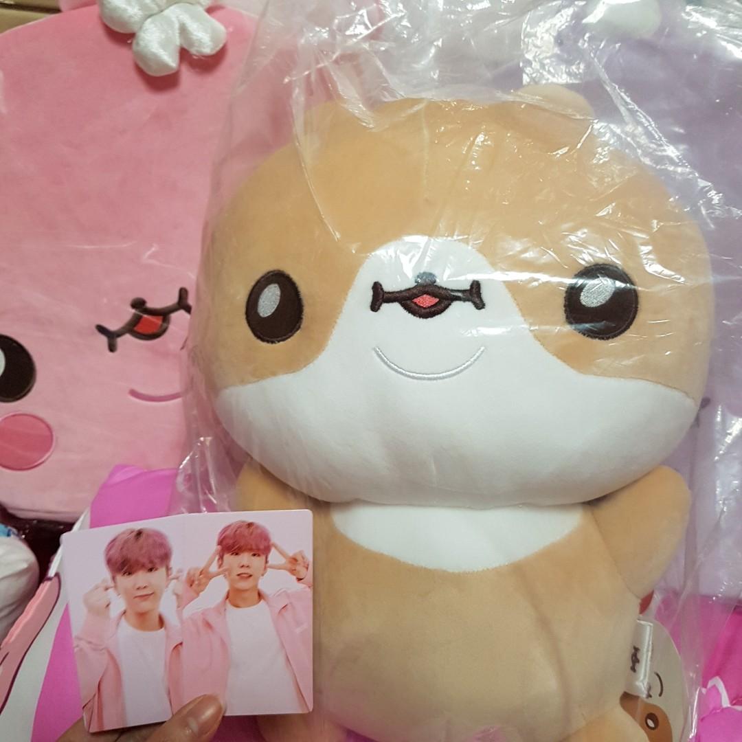 New Instocks Kihyun Monsta X Twotuckgom Hamgom Plush Toy Body