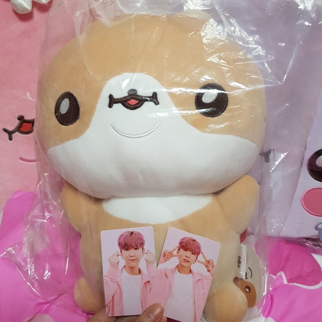 New Instocks Kihyun Monsta X Twotuckgom Hamgom Plush Toy Body
