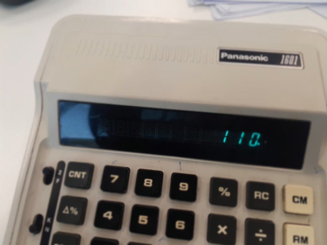 Panasonic Calculator, Computers & Tech, Printers, Scanners & Copiers on Carousell