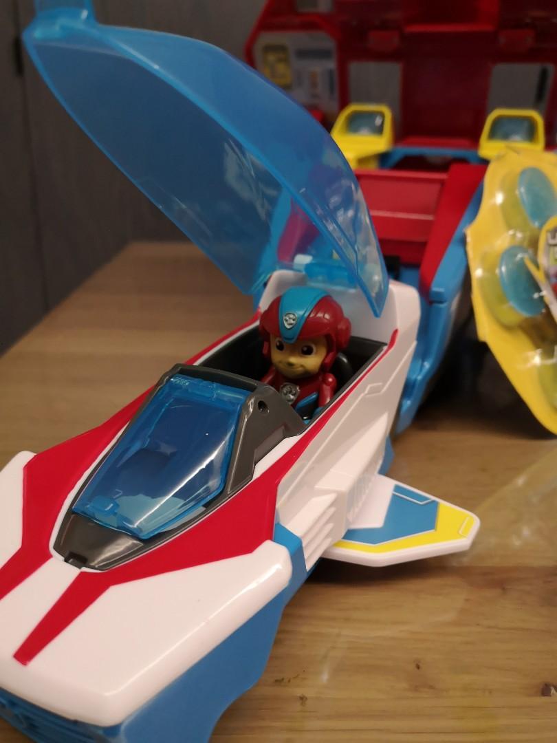 Paw patrol 2-in-1 transforming mighty pups jet command center, Hobbies ...