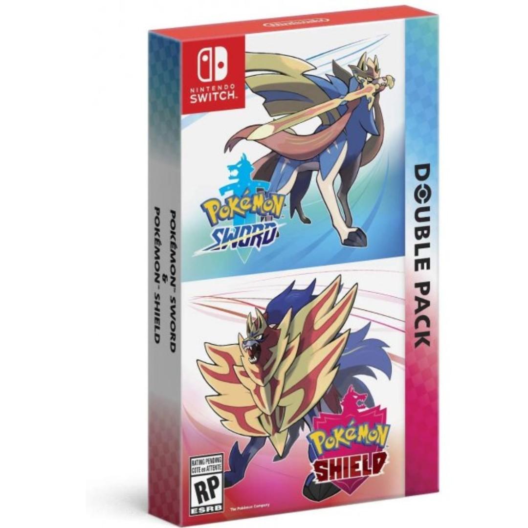 pokemon sword and shield double pack codes