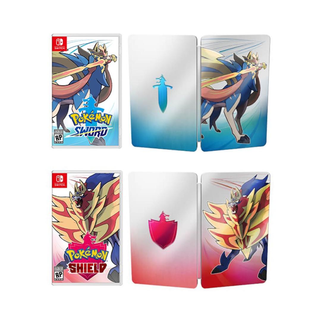 Pokemon shield steel case