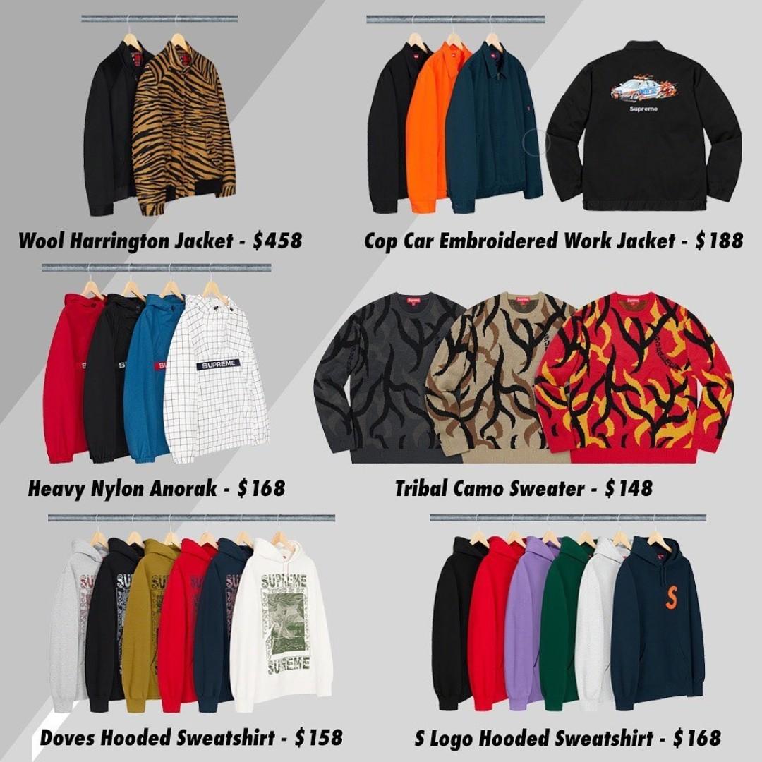 Supreme fw 19 deals week 2