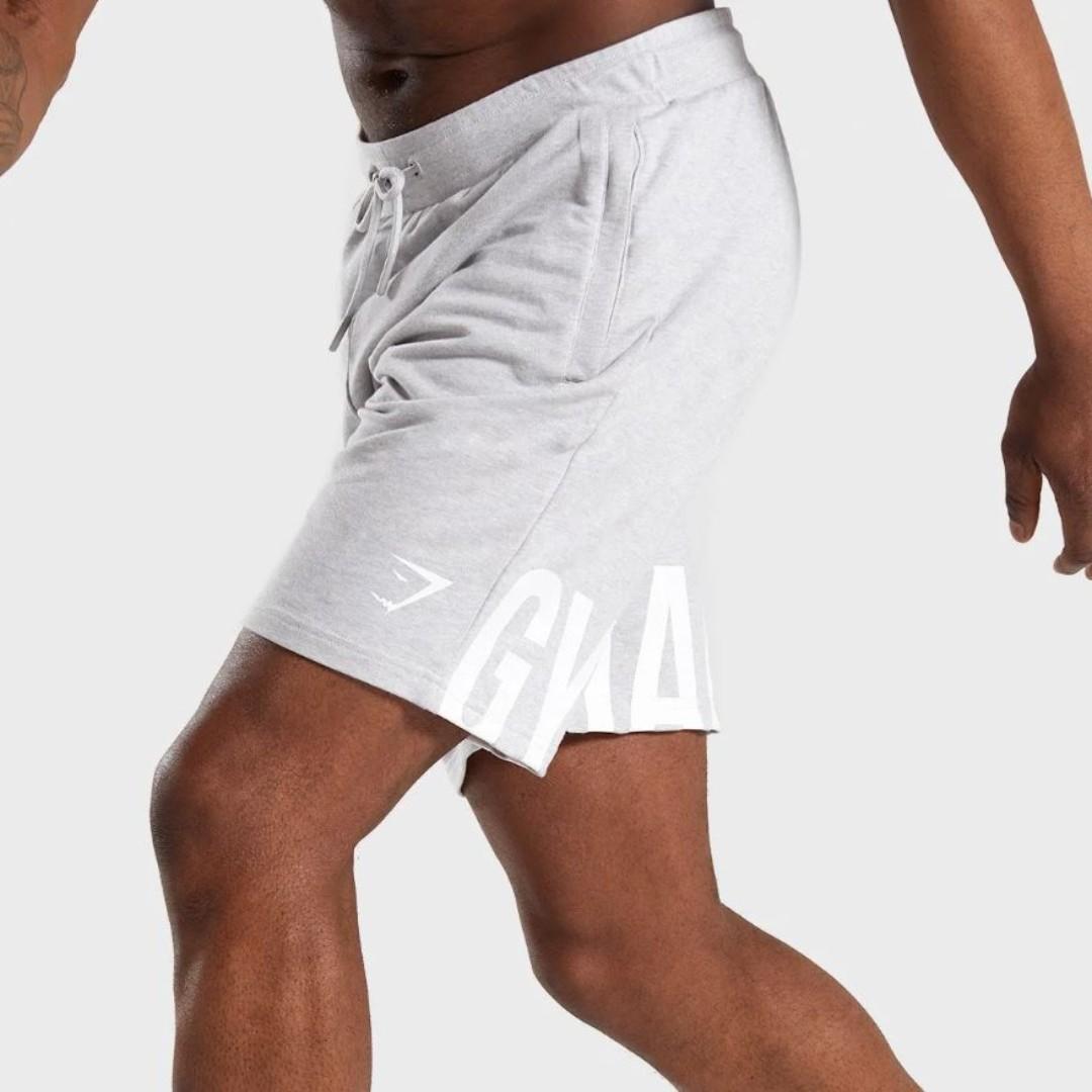 (Rare) Gymshark Bold Shorts - Light Grey
