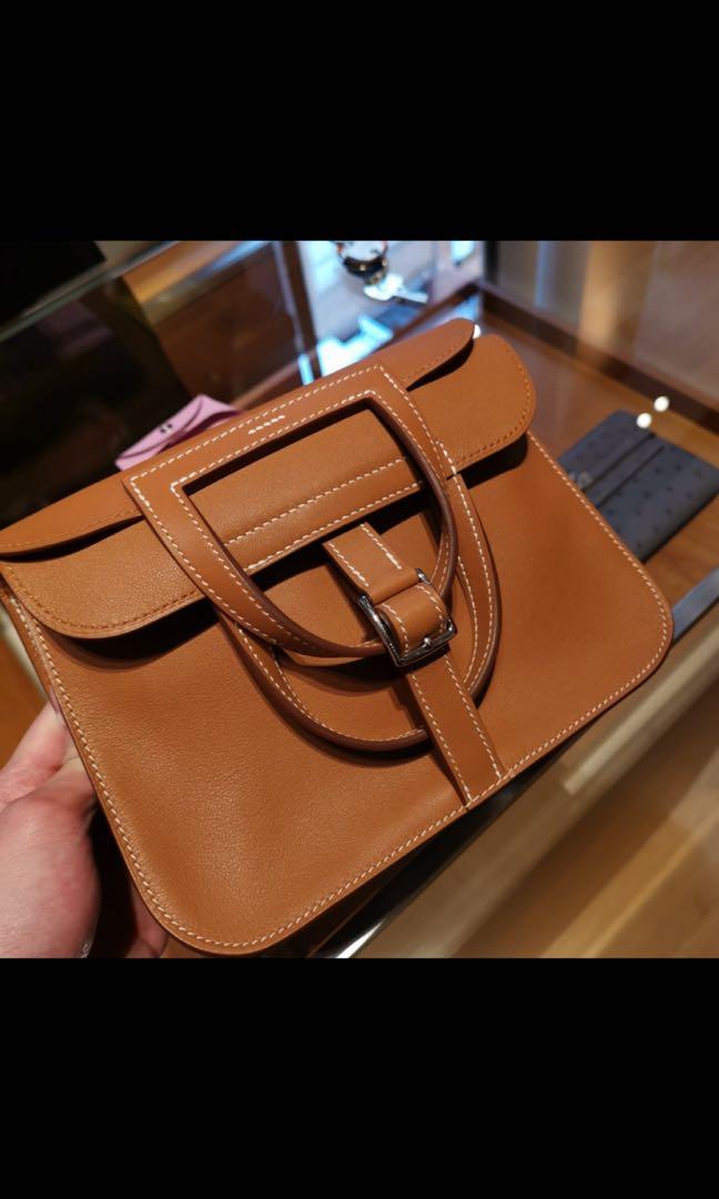 Hermès Halzan Mini Bag - BAGAHOLICBOY