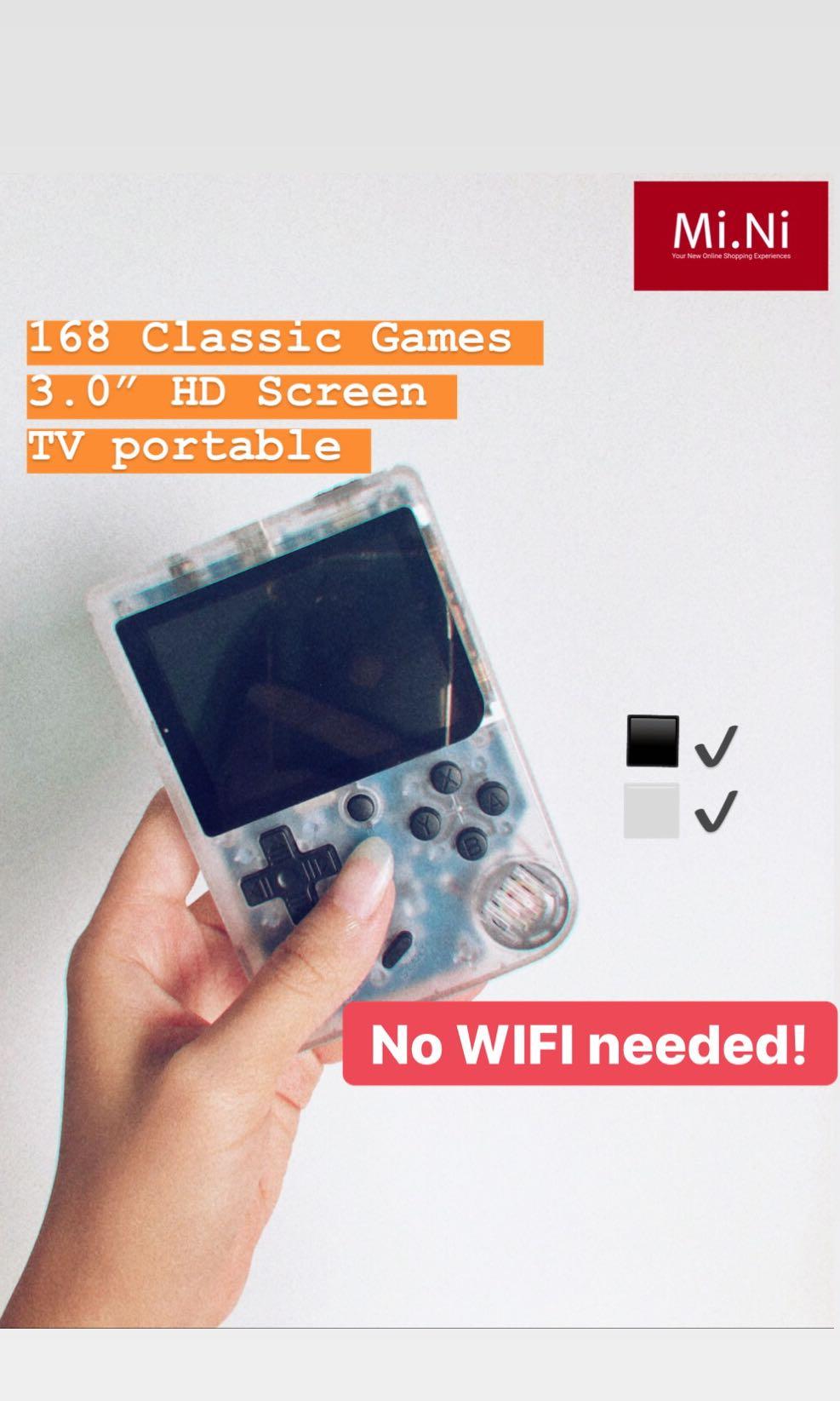 Retro Mini Game Boy 3 Hd Colour Screen English Mandarin