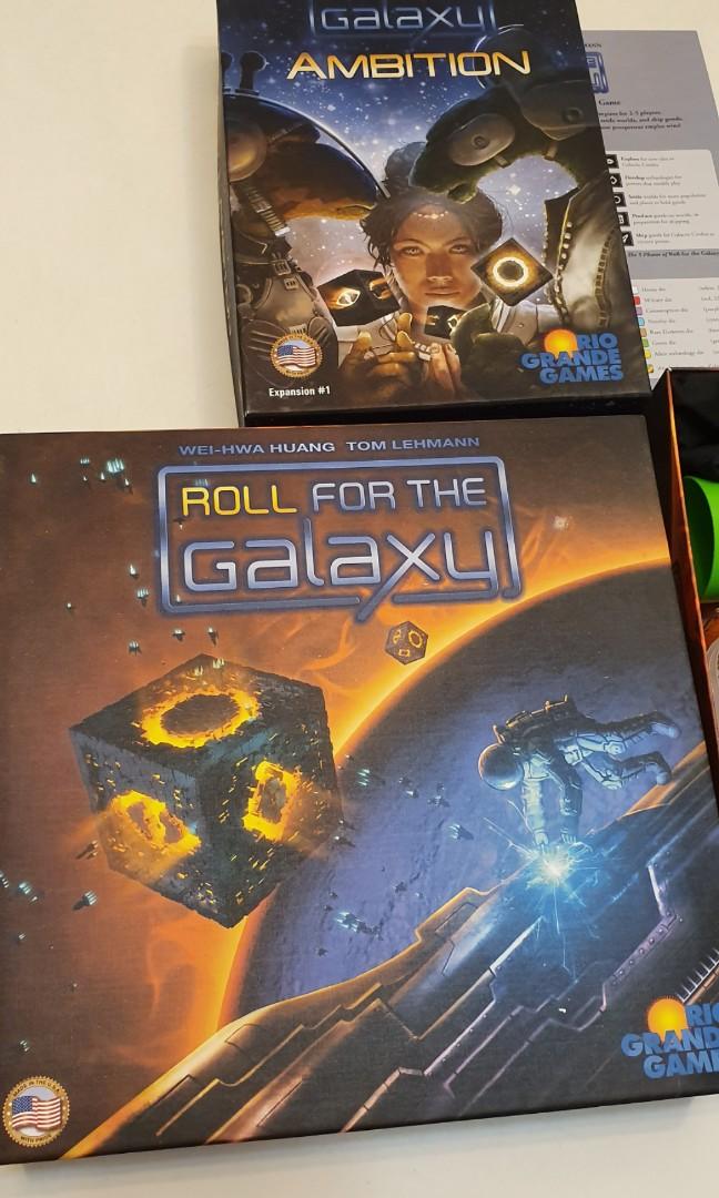 Games Rio Grande Games Roll For The Galaxy Board Game Brand New In Box Sealed Card Games Poker